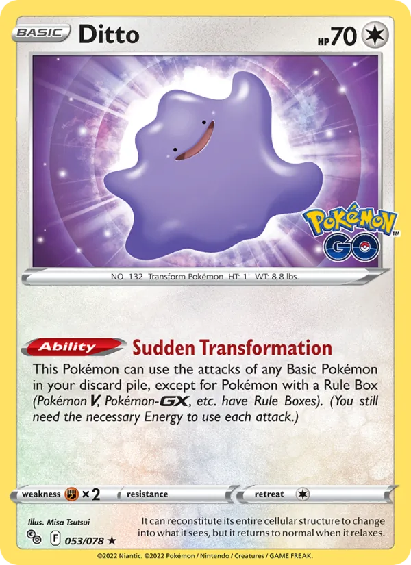 Ditto (Pokémon GO #053/78)