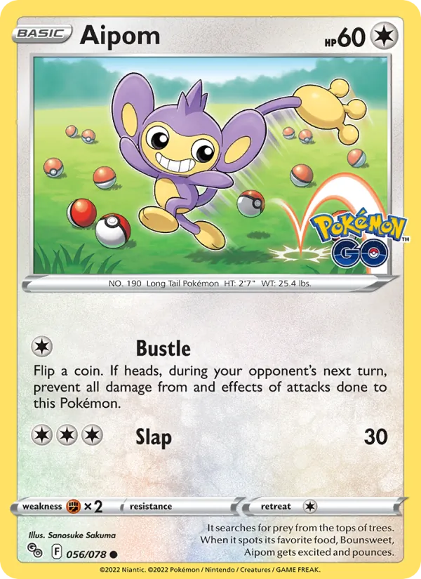Aipom (Pokémon GO #056/78)