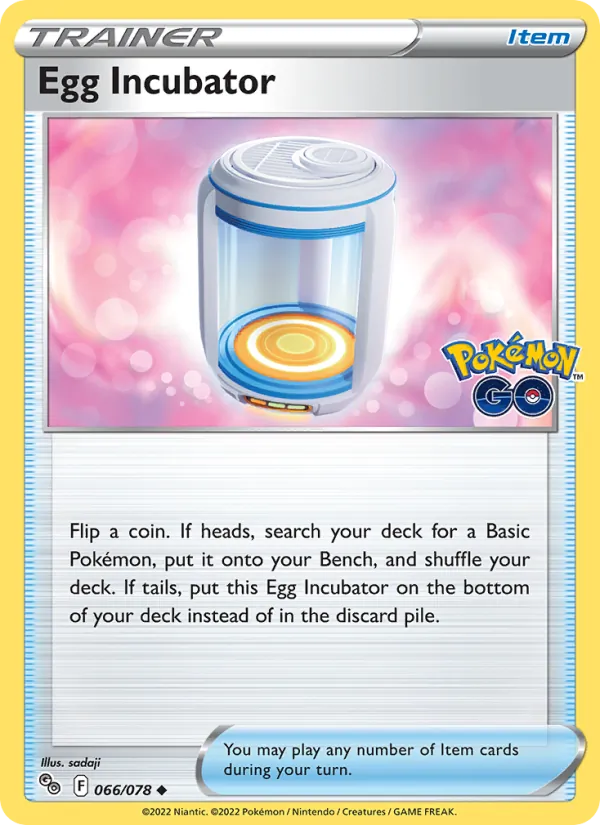 Egg Incubator (Pokémon GO #066/78)