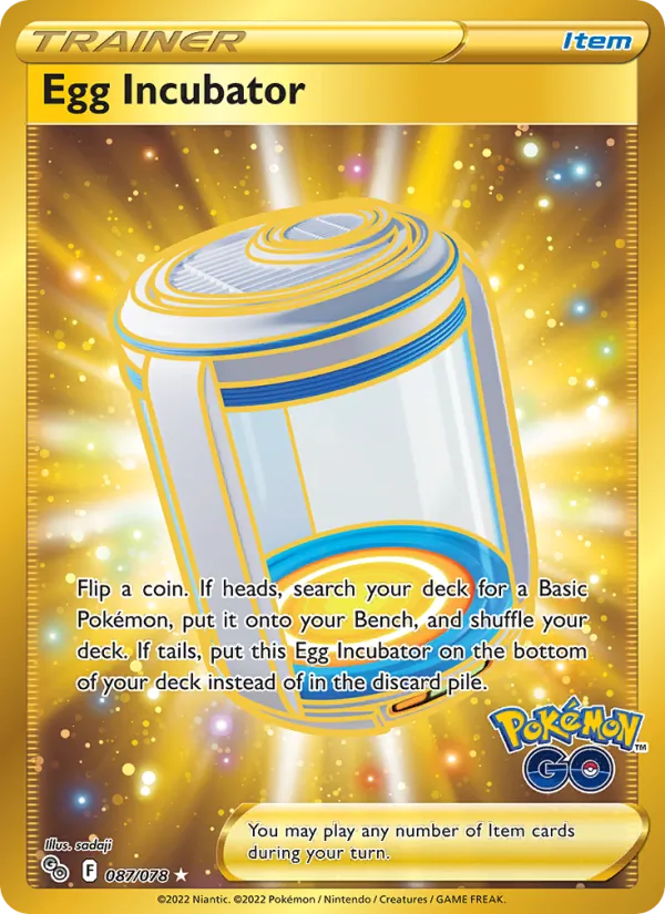 Egg Incubator (Pokémon GO #087/78)