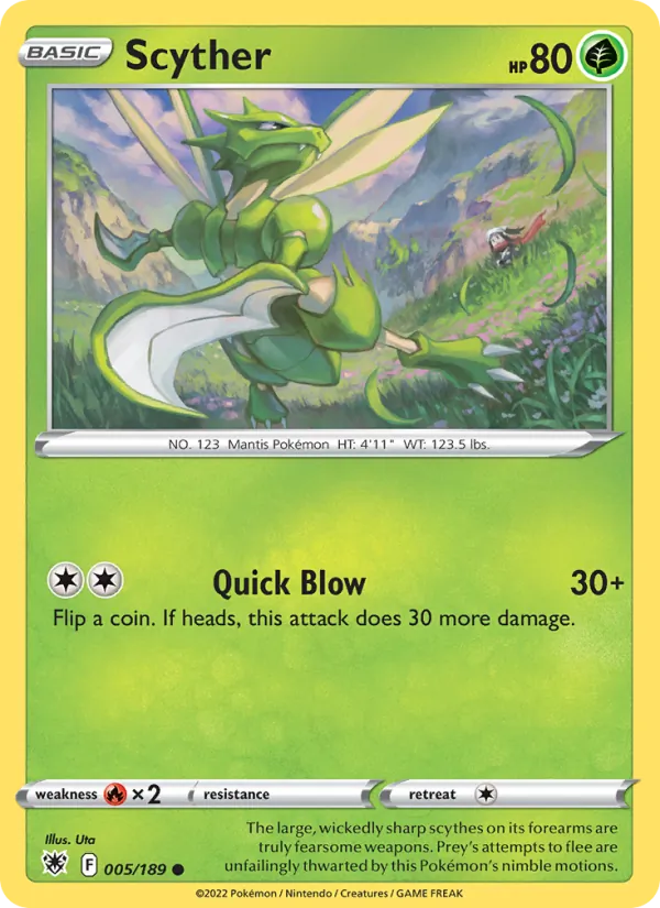 Scyther (Astral Radiance #005/189)