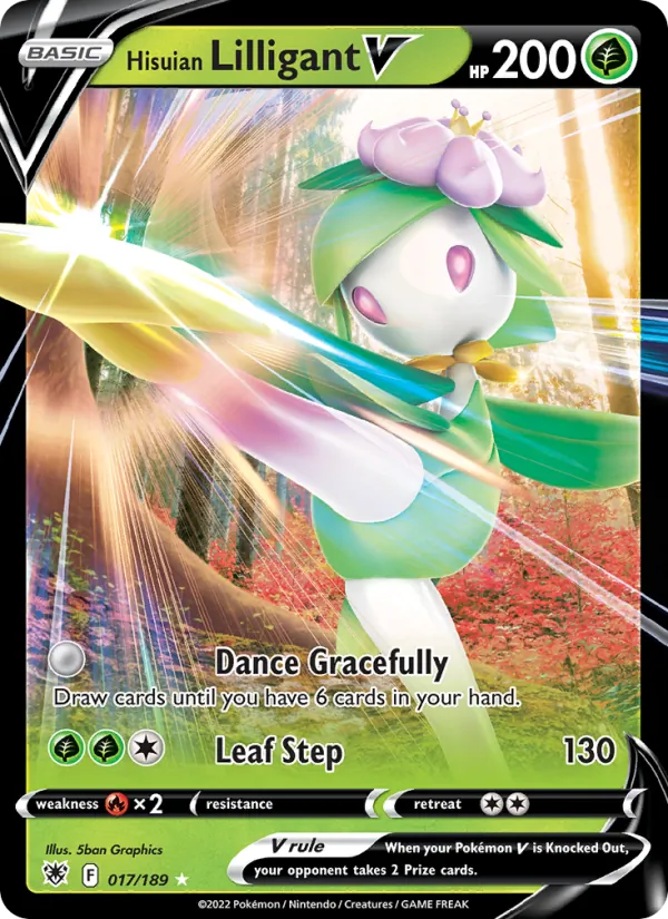 Hisuian Lilligant V (Astral Radiance #017/189)