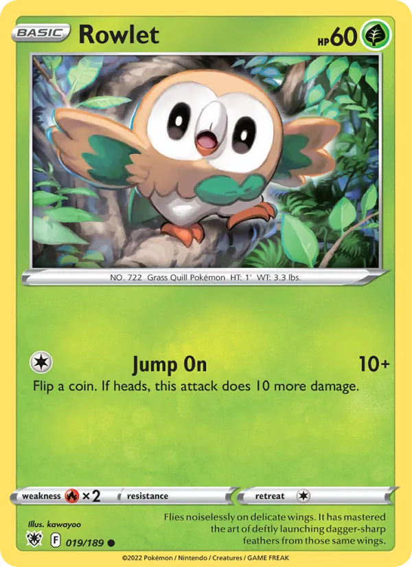 Rowlet (Astral Radiance #019/189)