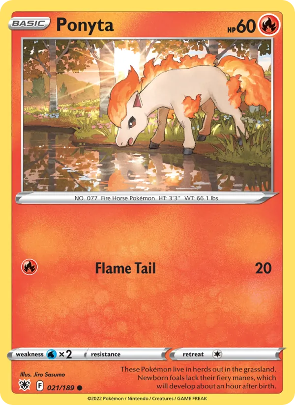 Ponyta (Astral Radiance #021/189)