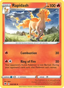 Rapidash (Astral Radiance #022/189)