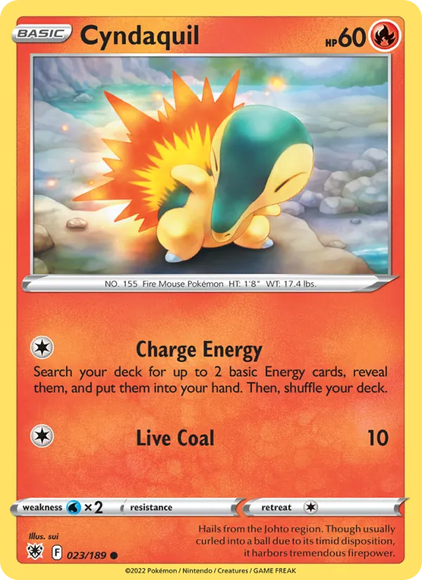 Cyndaquil (Astral Radiance #023/189)