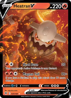 Heatran V (Astral Radiance #025/189)