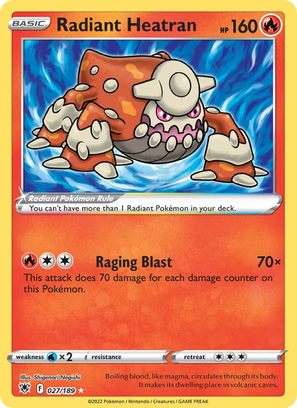 Radiant Heatran (Astral Radiance #027/189)