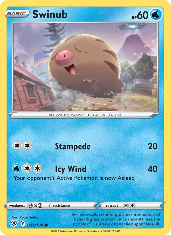 Swinub (Astral Radiance #031/189)