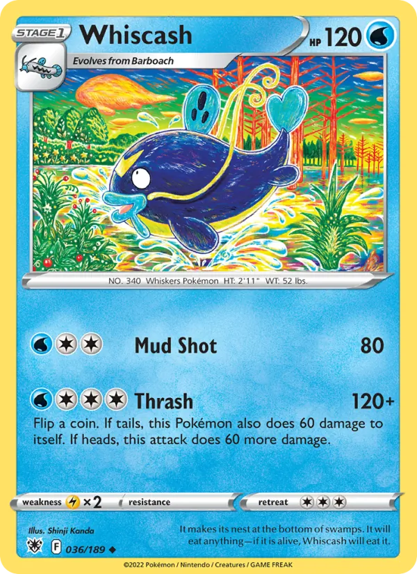 Whiscash (Astral Radiance #036/189)