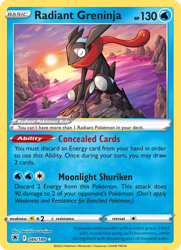 Radiant Greninja (Astral Radiance #046/189)