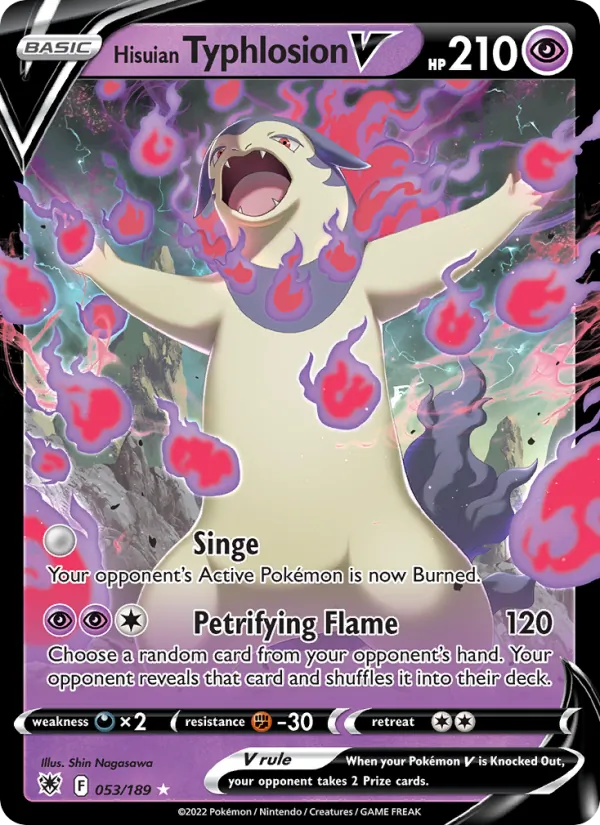 Hisuian Typhlosion V (Astral Radiance #053/189)