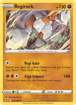 Regirock (Astral Radiance #075/189)