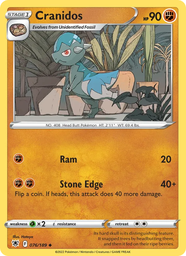 Cranidos (Astral Radiance #076/189)