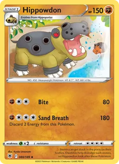 Hippowdon (Astral Radiance #080/189)