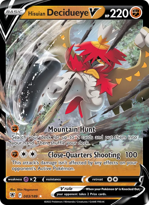 Hisuian Decidueye V (Astral Radiance #083/189)