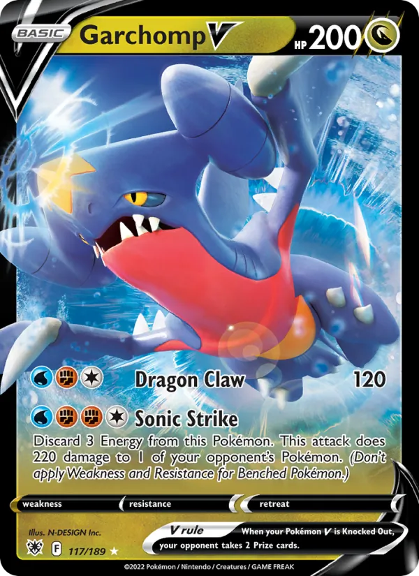 Garchomp V (Astral Radiance #117/189)