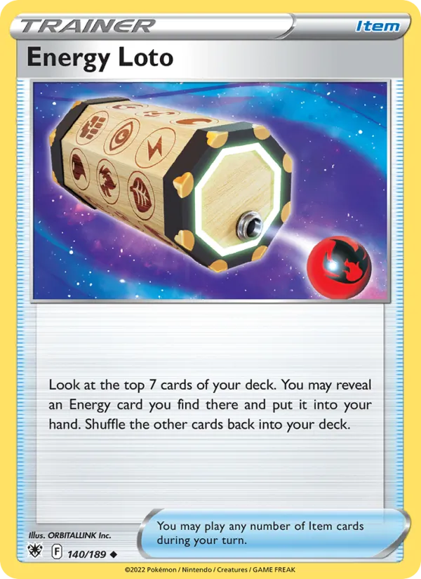 Energy Loto (Astral Radiance #140/189)