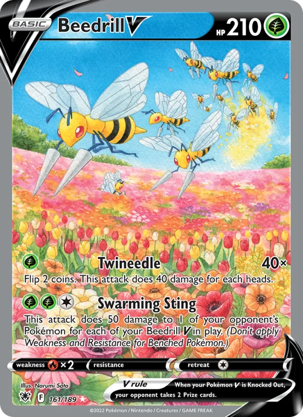 Beedrill V (Astral Radiance #161/189)