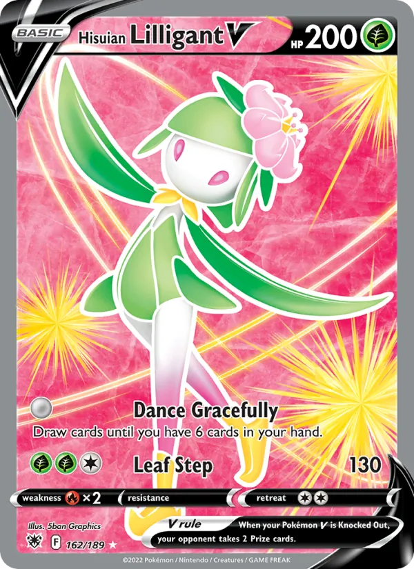 Hisuian Lilligant V (Astral Radiance #162/189)