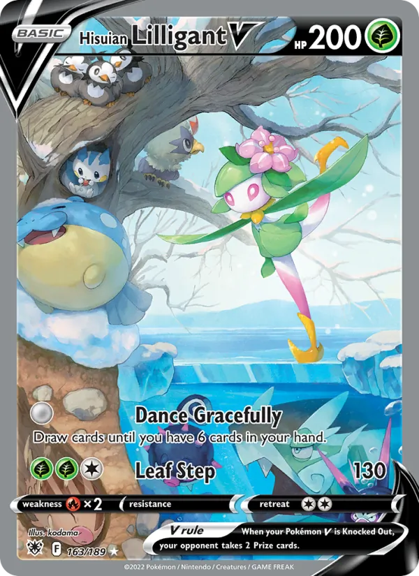 Hisuian Lilligant V (Astral Radiance #163/189)
