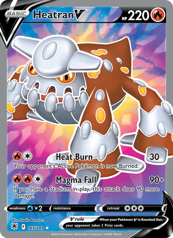 Heatran V (Astral Radiance #165/189)