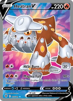 Heatran V (Astral Radiance #165/189)
