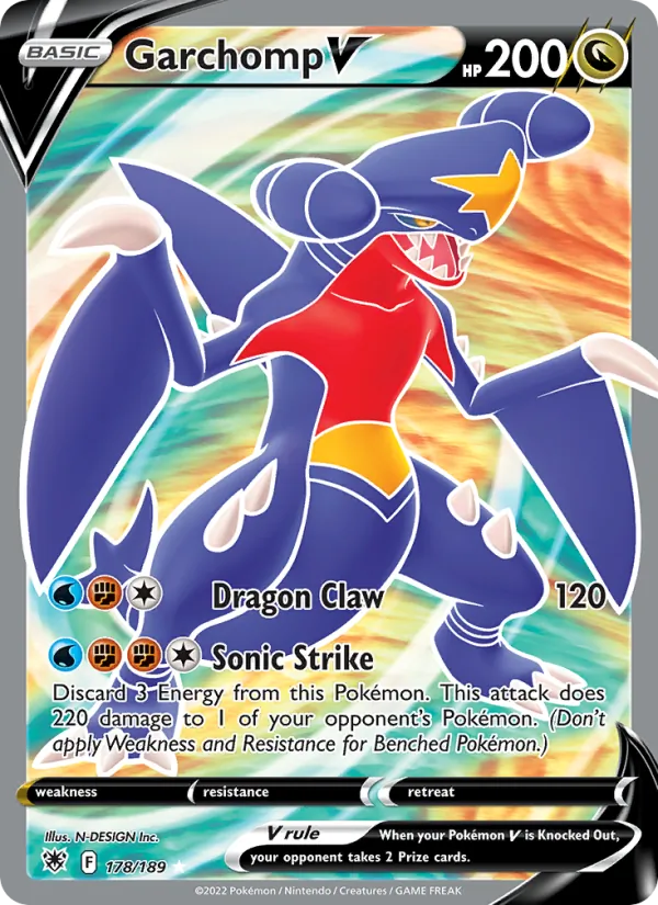 Garchomp V (Astral Radiance #178/189)