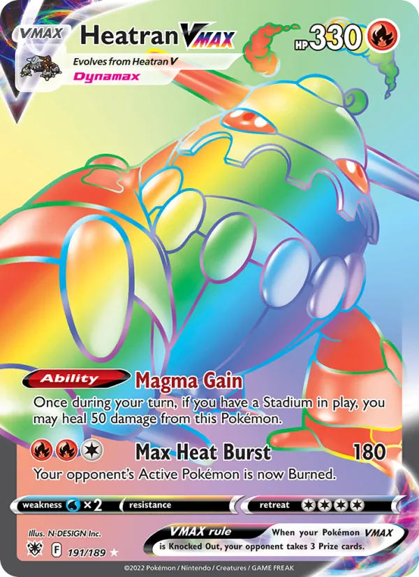 Heatran VMAX (Astral Radiance #191/189)