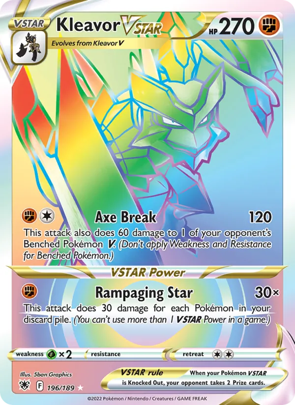 Kleavor VSTAR (Astral Radiance #196/189)