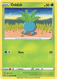 Oddish (Lost Origin #001/196)