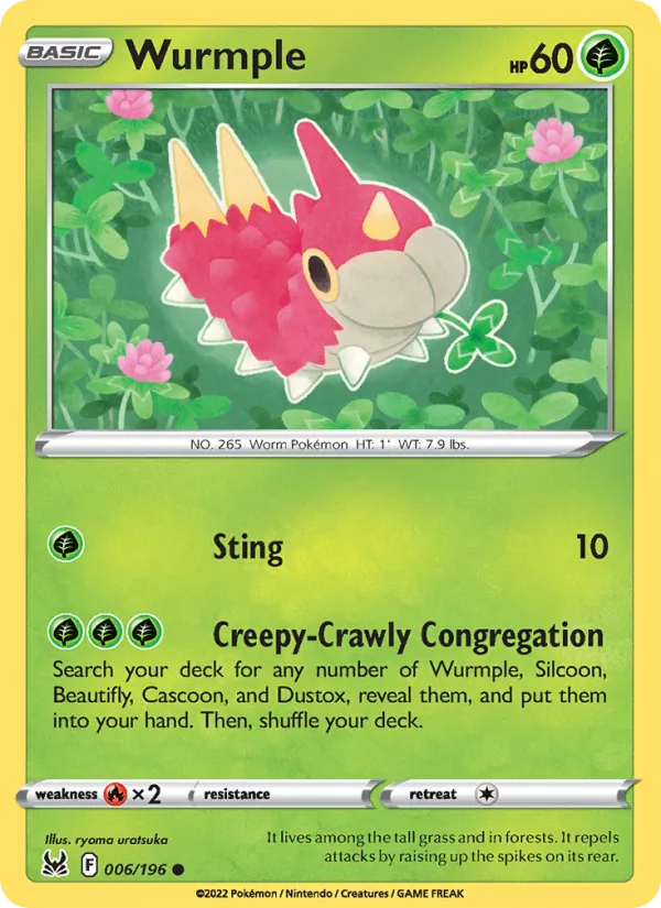 Wurmple (Lost Origin #006/196)