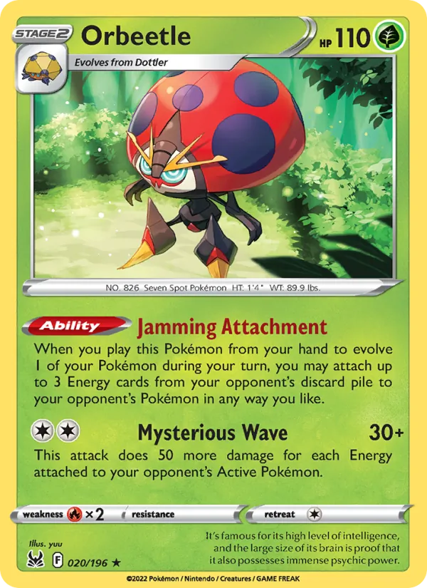 Orbeetle (Lost Origin #020/196)