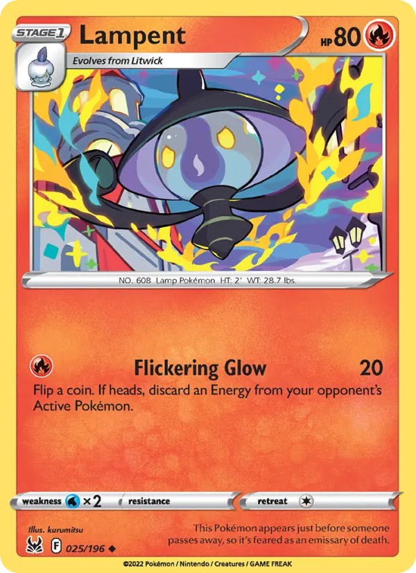 Lampent (Lost Origin #025/196)