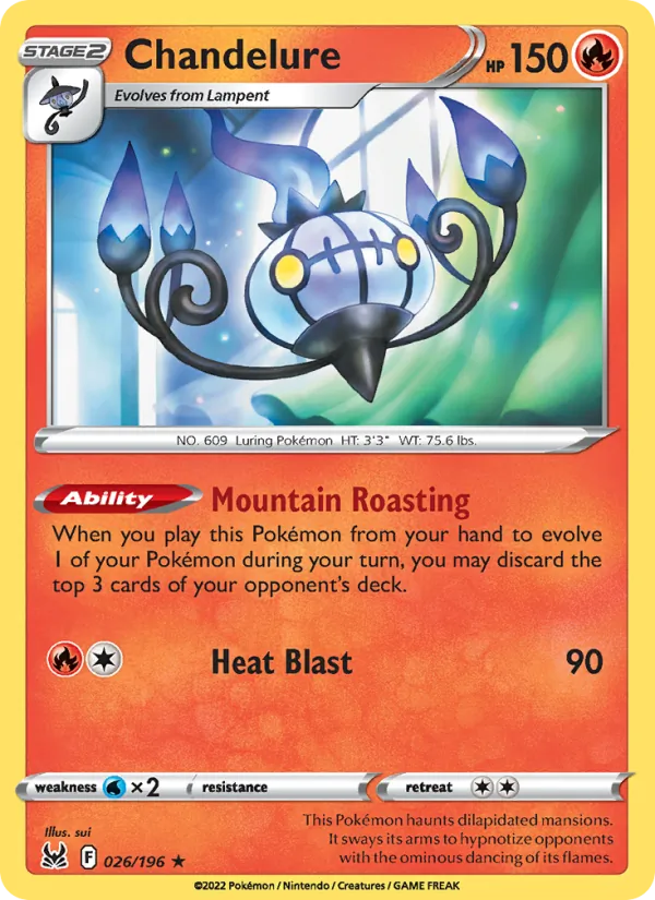 Chandelure (Lost Origin #026/196)