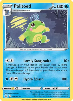 Politoed (Lost Origin #032/196)