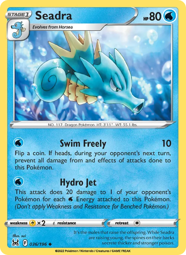 Seadra (Lost Origin #036/196)