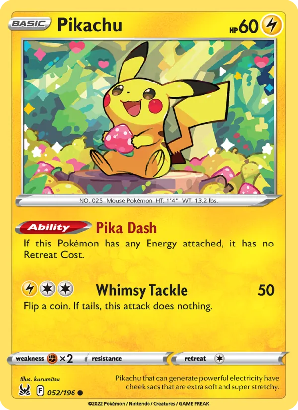 Pikachu (Lost Origin #052/196)