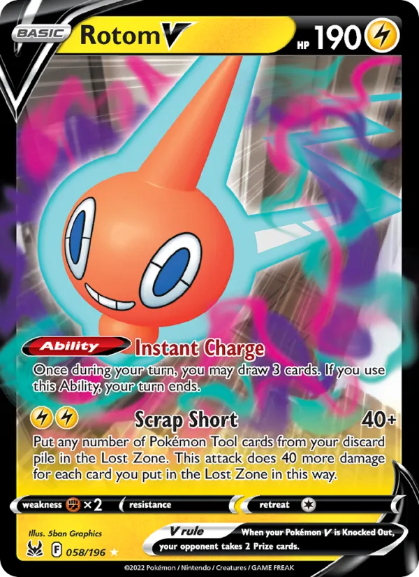 Rotom V (Lost Origin #058/196)