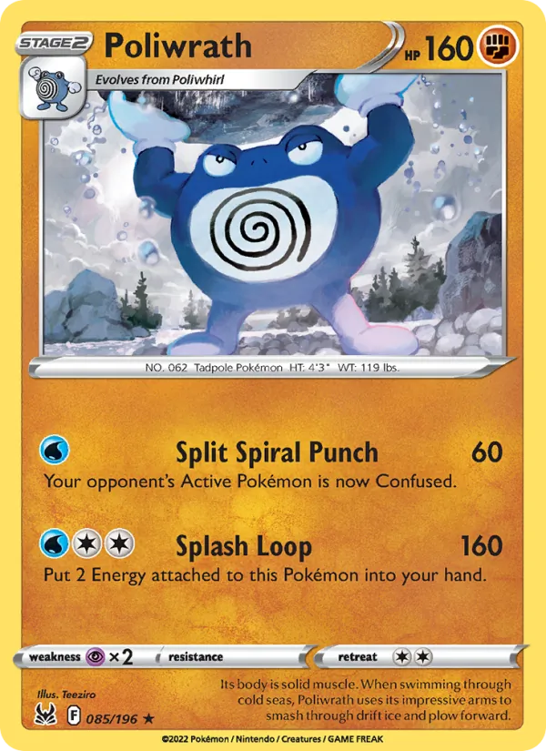 Poliwrath (Lost Origin #085/196)