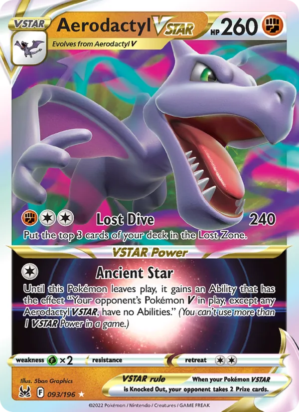 Aerodactyl VSTAR (Lost Origin #093/196)