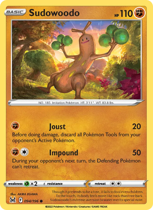 Sudowoodo (Lost Origin #094/196)