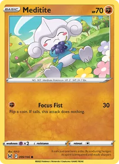 Meditite (Lost Origin #099/196)