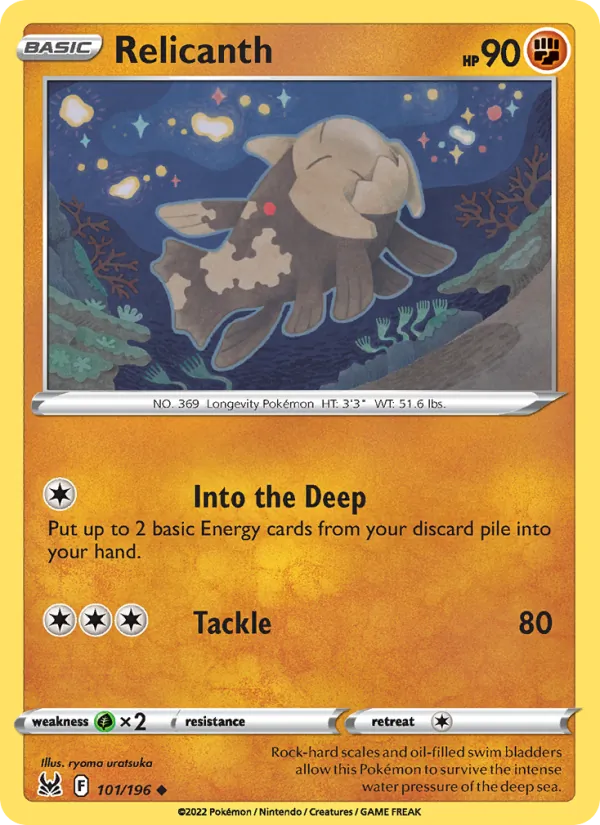 Relicanth (Lost Origin #101/196)