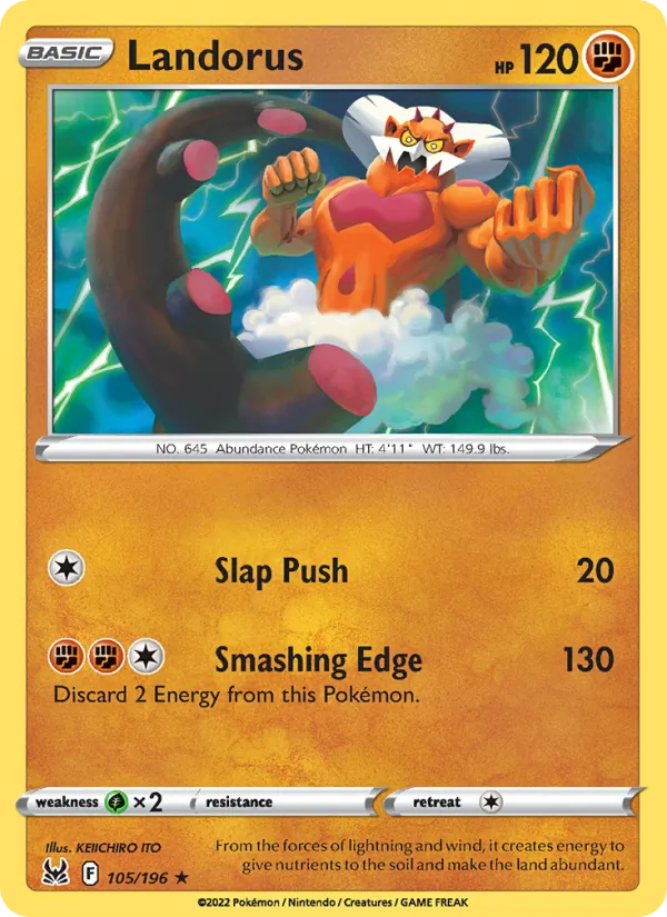 Landorus (Lost Origin #105/196)