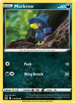 Murkrow (Lost Origin #114/196)