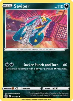 Seviper (Lost Origin #116/196)