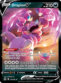 Drapion V (Lost Origin #118/196)