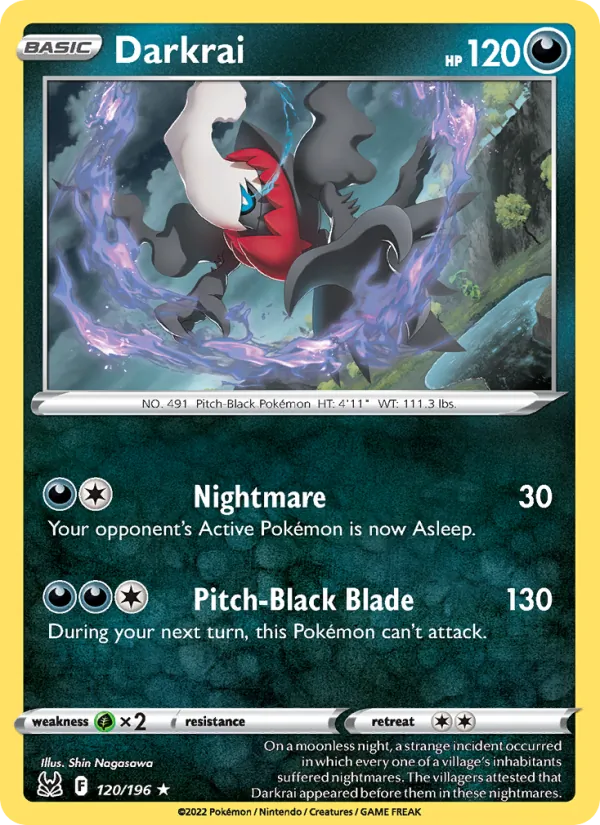 Darkrai (Lost Origin #120/196)