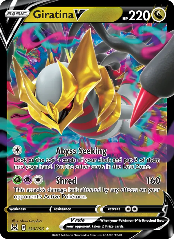 Giratina V (Lost Origin #130/196)